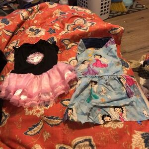 Top Paw Black and Pink Dog Tutu Dress